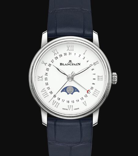 Blancpain Villeret Watch Review Quantième Phases de Lune Replica Watch 6126 1127 55